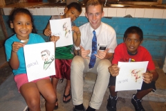 Austin-With-His-Art-Gang